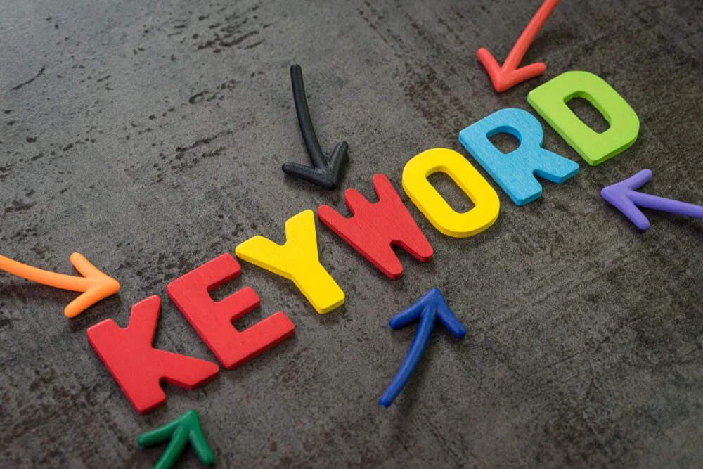 graphic letters seo keywords