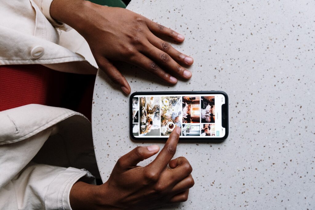 A screenshot of an iPhone with an app interface.