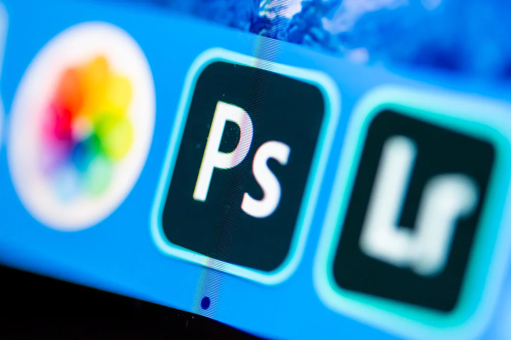 The Photoshop application used to show how to make an animation in photoshop.