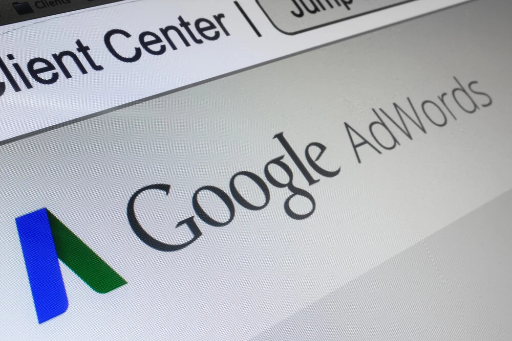 A screenshot of the Google AdWords website to show what are the key success metrics in PPC.