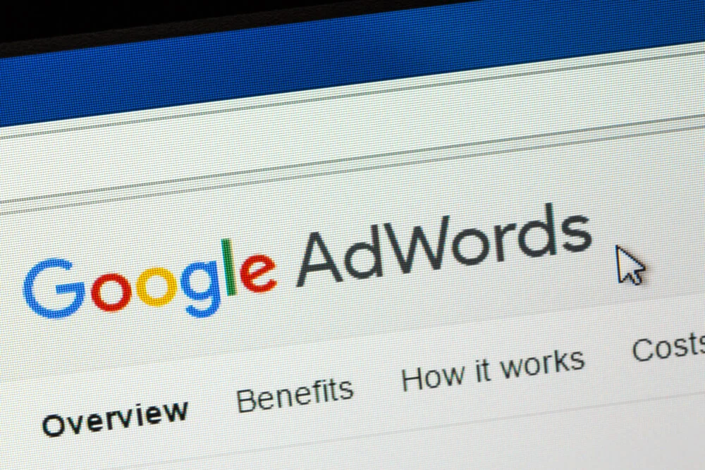 A screenshot of the Google AdWords website showing what are the key success metrics for PPC. 