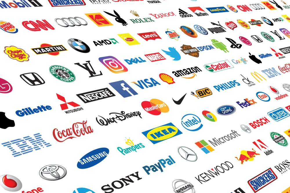 A selection of brands showcasing how important is it to understand what is product branding.