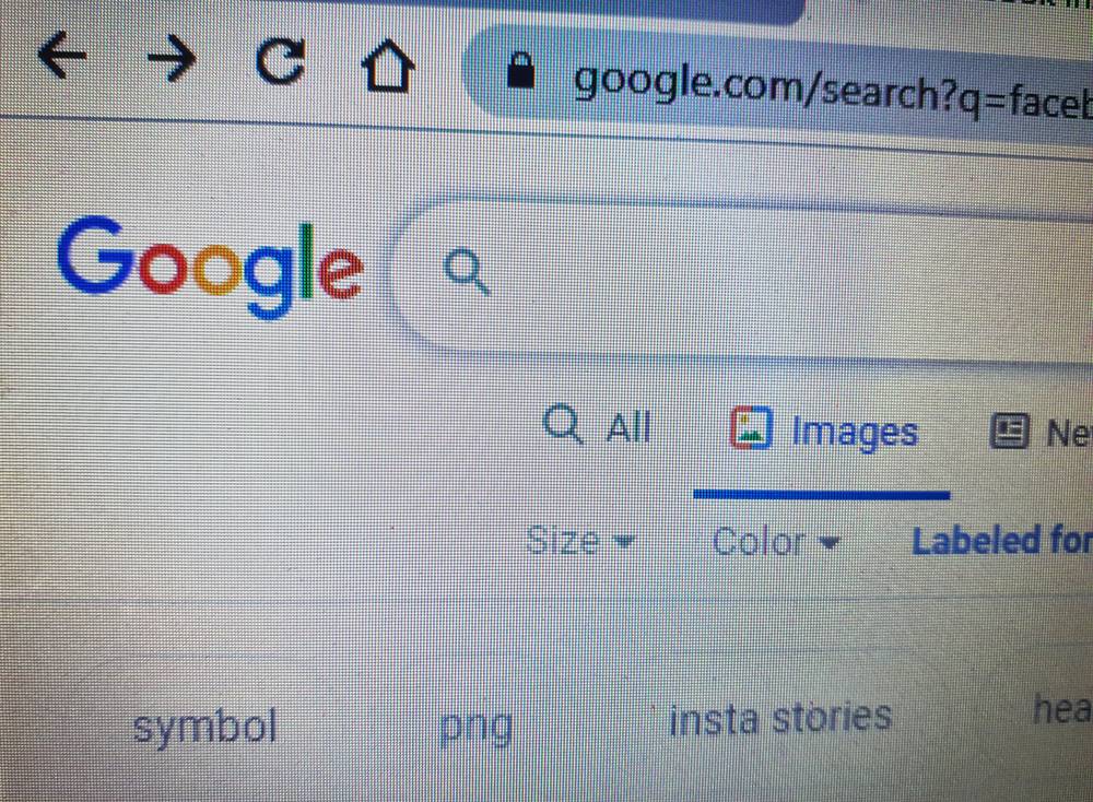 A screenshot of the Google browser highlighting Google Images. 